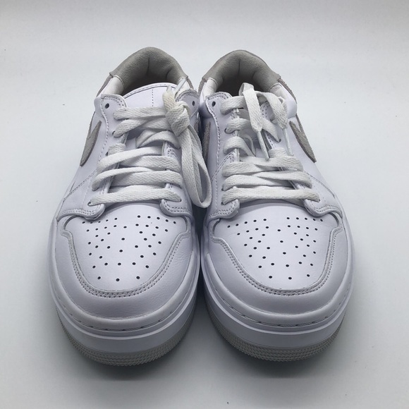 Nike Women's Air Jordan 1 Elevate Low White Neutral Grey DH7004 110 - Picture 3 of 4